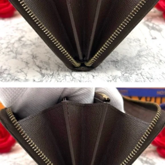 Louis Vuitton Vintage Damier Zippy Long Wallet - Rank A - Picture 4 of 9